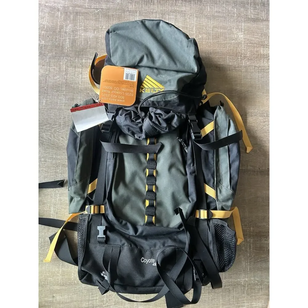Kelty Coyote 4500 Internal Frame Backpack NWT Hiking Camping Trekking Dark Moss